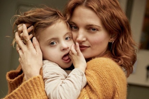 Amanda Booth und ihr Sohn Micah 