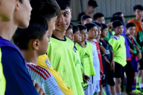 Fussball-Club für afghanische Flüchtlingskinder