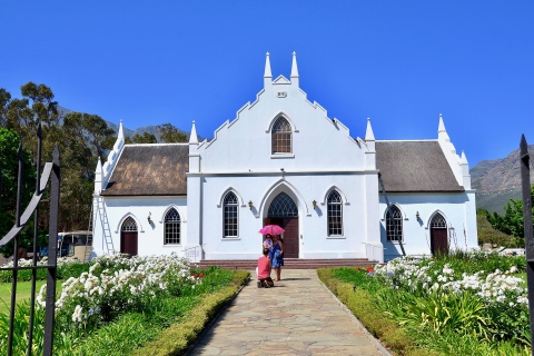 Niederländisch-reformierte Kirche von 1847 in Franschhoek