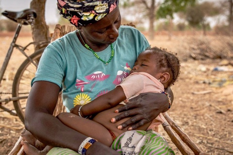 Menschen leiden in Burkina Faso