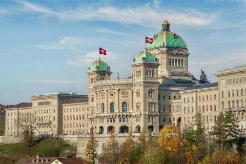 Schweizer Bundeshaus in Bern