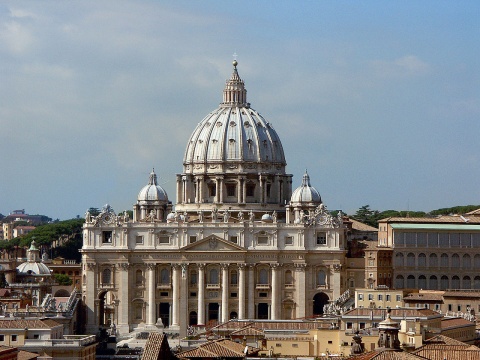 Der Petersdom in Rom