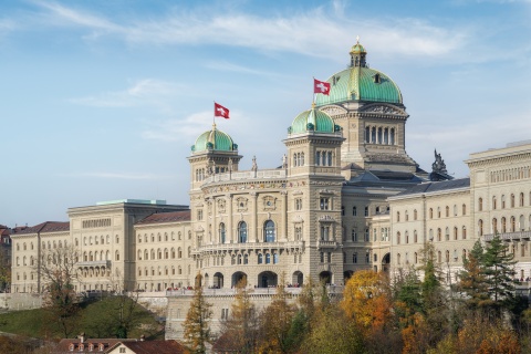 Das Bundeshaus in Bern
