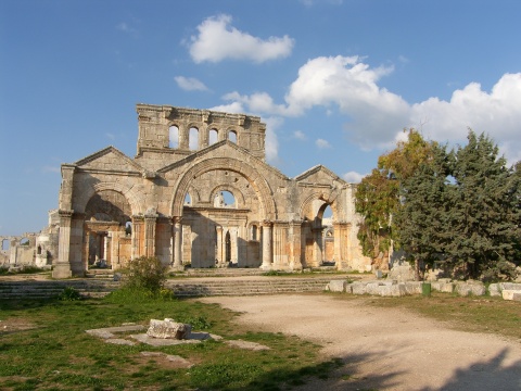 Das Simionkloster in Syrien