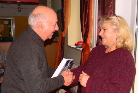 Dr. Alexej Heistver und Susanna MIsgajski, Leiterin des PRORA-ZENTRUMs