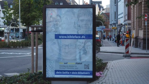 Plakat von Bible Face