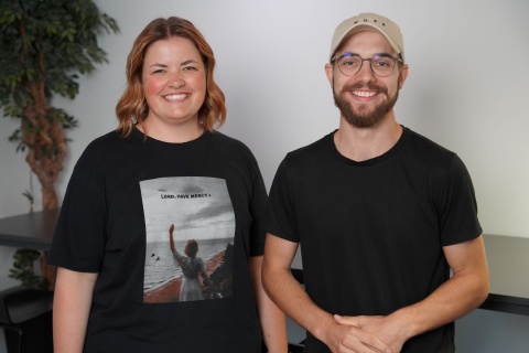 Lisa Curiger und Robin Mauch