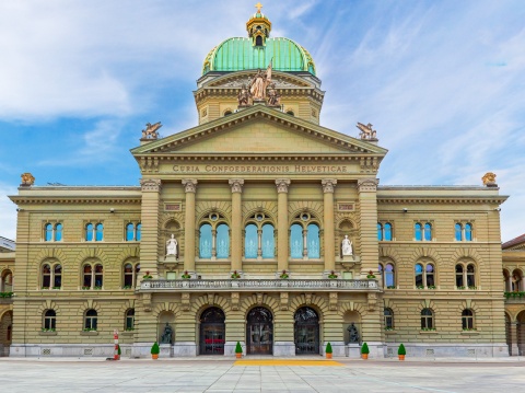Der Ort des Geschehens: das Bundeshaus in Bern