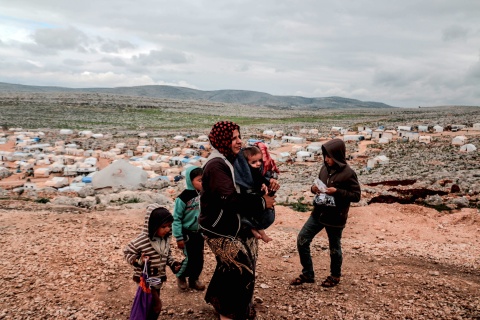 Familie in Syrien