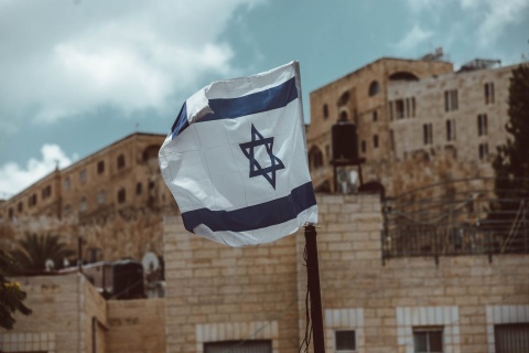 Fahne von Israel