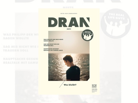 Das Cover des DRAN-Magazin