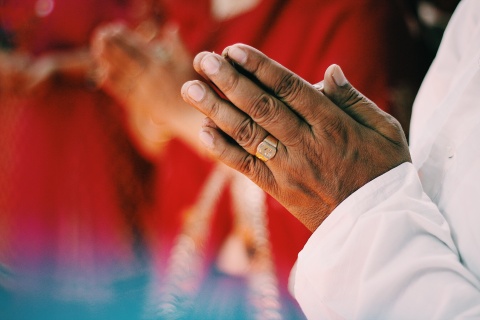 Gebet für die hinduistische Welt
