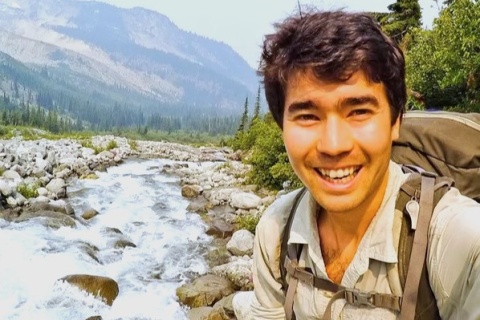 John Allen Chau auf einem Abenteuer