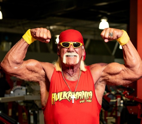 Hulk Hogan ist Entertainer und Wrestler