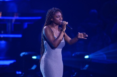 Desirey Sarpong Agyeman singt in einer Gospelgruppe