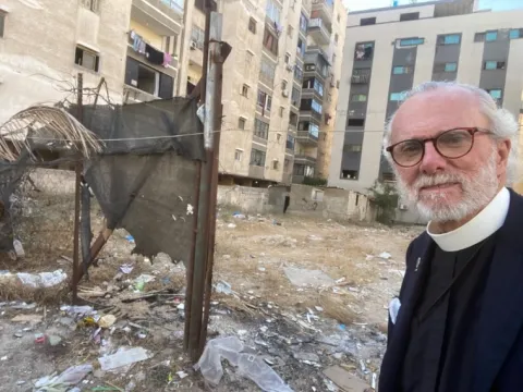 Pastor William Devlin setzt sich für Christen in Gaza ein.