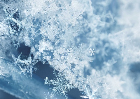 Keine Schneeflocke ist gleich wie die andere