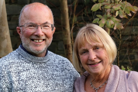 Roy Godwin und seine Frau Daphne leiten gemeinsam einen Gebetsdienst.