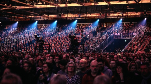 Es erschienen zahlreiche Leute an der «Mehr»-Konferenz