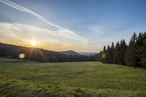 Schöner Sonnenaufgang