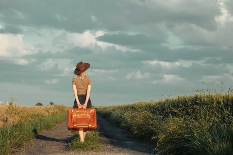 Eine Reise mit leichtem Gepäck erleichtert vieles.