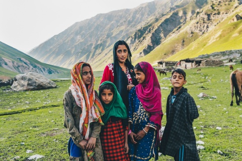 In einer abgelegenen Region Indiens