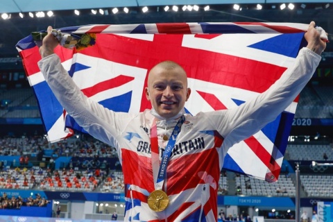 Dreifacher Olympiasieger Adam Peaty