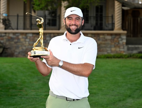 Scottie Scheffler ist erfolgreicher Golfer.