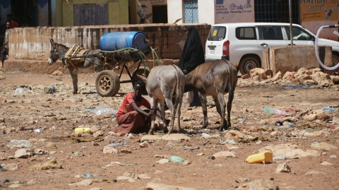 Der Ort des schrecklichen Geschehens: Somalia.