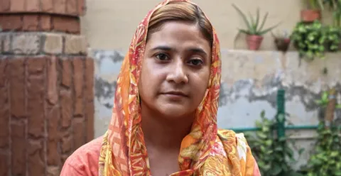Christliches Mädchen Reeha Saleem