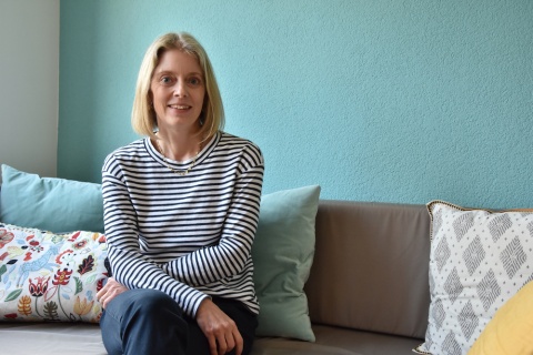 Alexandra Kämpf bietet einen Kurs für frischgebackene Eltern an.