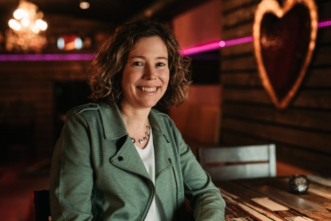Maya Heusser ist Teil eines Ensembles.