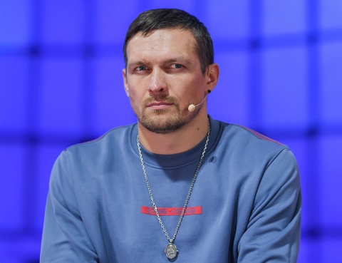Oleksandr Ussyk ist ein ukrainischer Boxer