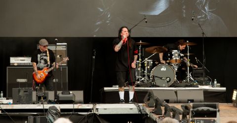 P.O.D. spielte am Summerside-Festival.