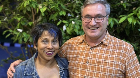 Himali und ihr Mann Ian McInnes