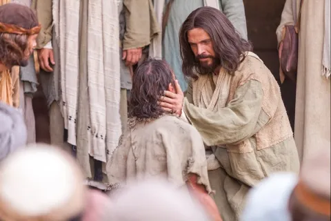 Jesus heilte den jungen Mann