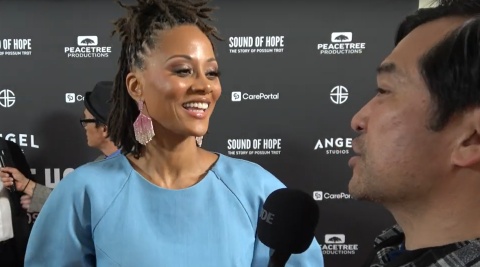 Nika King bei einem Interview zum Film