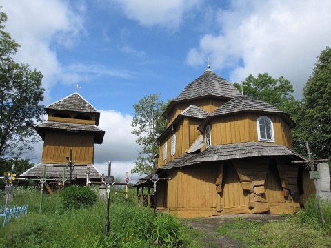 Typisches Kirchengebäude in der Ukraine
