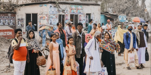 Menschen in Bangladesch