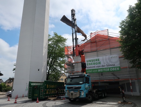 Die Evangelische Kirchgemeinde Wil mit der kreativen Werbung
