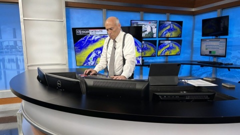 James Spann bei seiner Arbeit als Wetterexperte
