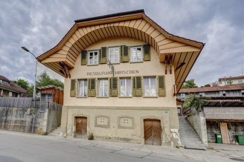 Beispiel eines Restaurants mit Namen «Hirschen»
