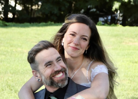 Jordan Healy und ihr Mann