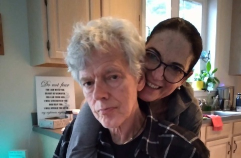 Diane Chew mit ihrem Mann Ben