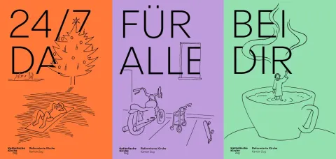 Kreative Werbekampagne