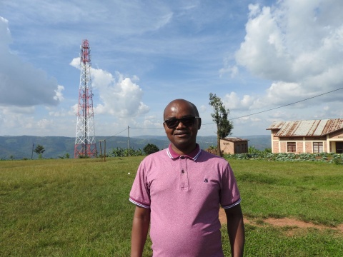 Gemeindegründer Gilbert Tumurere