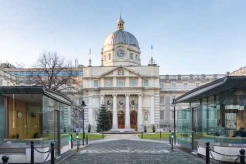 Regierungsgebäude in Dublin 