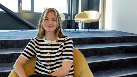 Kira Geiss beim Livenet-Talk
