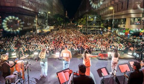 Mehr als 80'000 Menschen und 2'000 Künstler waren bei der «Experiencia Gospel»
