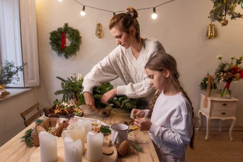 Vorbereitungen für die Adventszeit